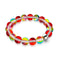 Marsrot | 925er Sterlingsilber | Galaxy Glass Statement Armband